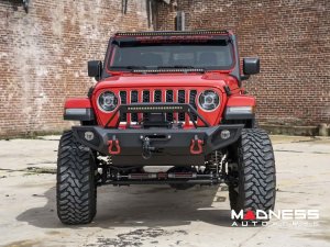 Jeep Wrangler JL Lighting Upgrade - 50in Windshield Mount - Black Series w/ White DRL - Dual Row LED Jeep Wrangler JL Lighting Upgrade - 50in Windshield Mount - Black Series w/ White DRL - Dual Row LED